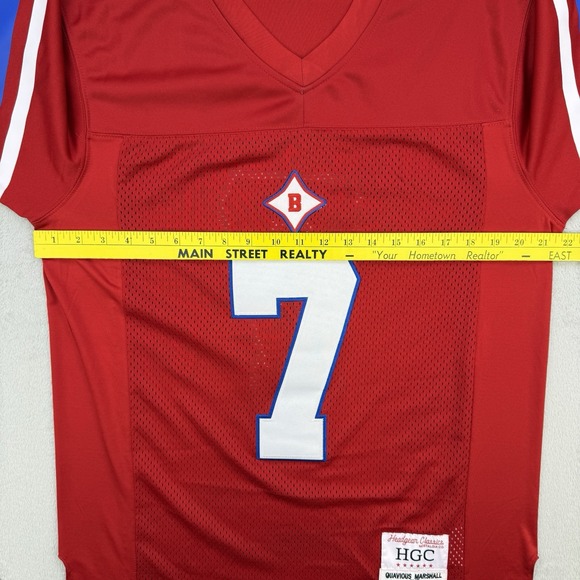 Headgear Classics Jersey Mens Quavious Marshall High School Football Medium - Picture 5 of 9